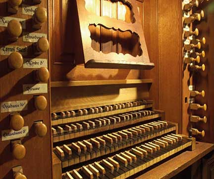 Console d'orgue
